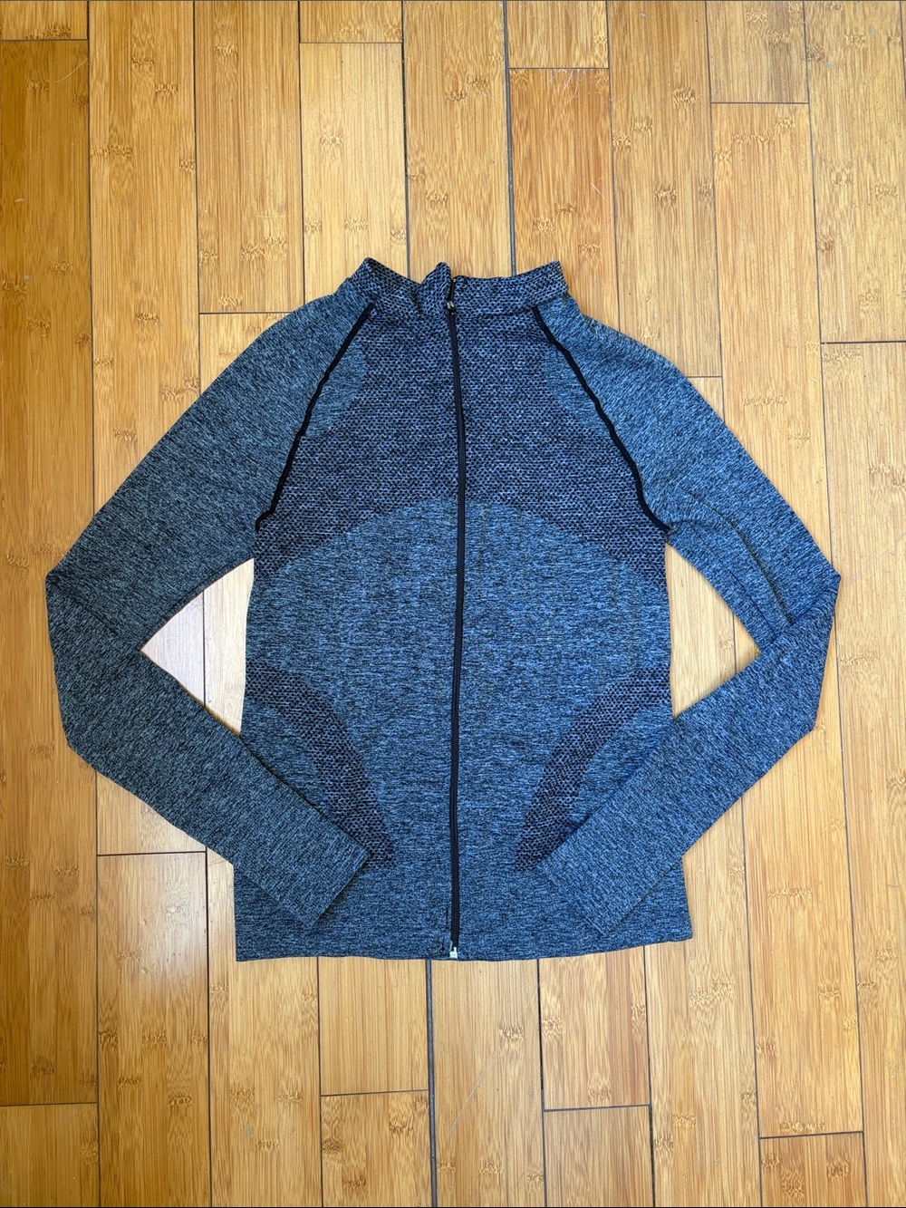 Heathered Grey Athleisure Zip-up